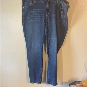 Torrid Blue Ankle & Cropped Jeans